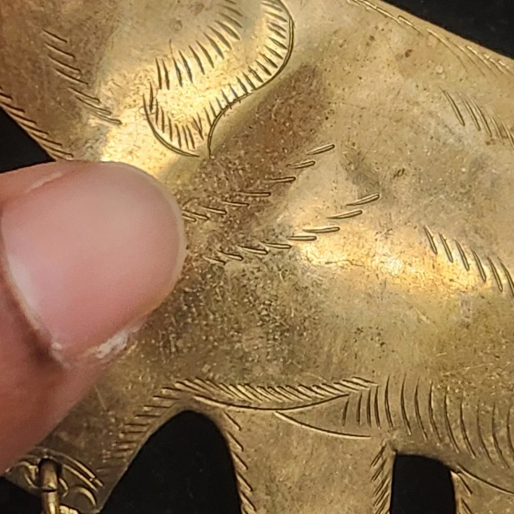 Unbranded vintage brass